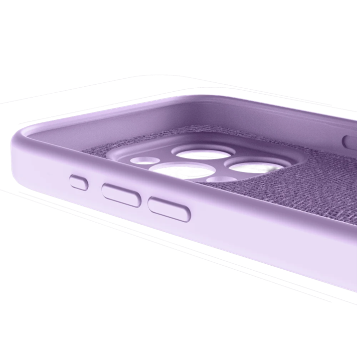 Case ITSKINS VELVET con MagSafe Para iPhone 15 Pro Max  - Lavanda
