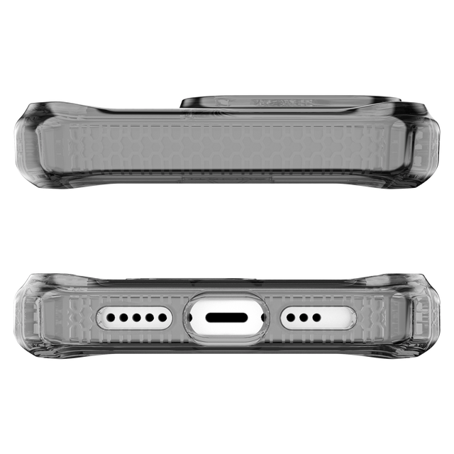 FUNDA CLEAR MAGSAFE IPHONE 15 PROMAX BLK