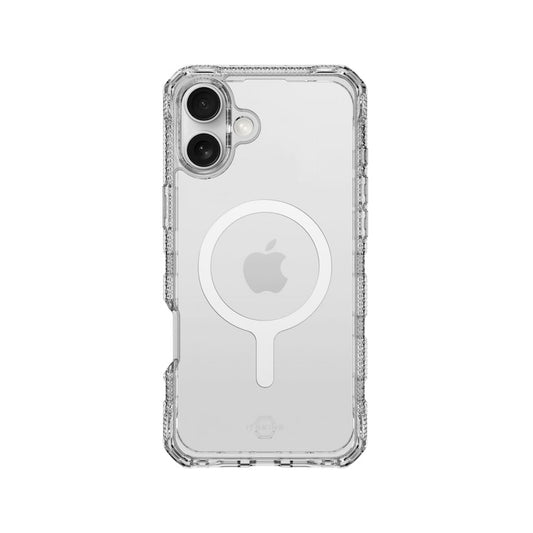 CASE ITSKINS SUPREME R CLEAR MAGSAFE IPHONE 16 TRANSPARENT