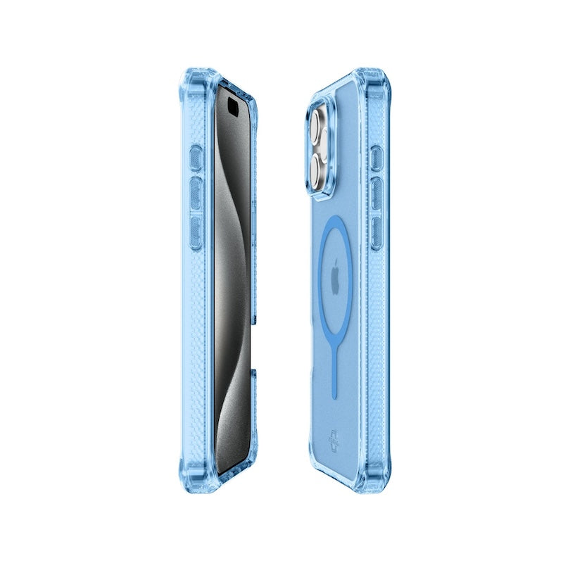 CASE ITSKINS HYBRID R VAPOR MAGSAFE IPHONE 16 PRO MAX BLUE