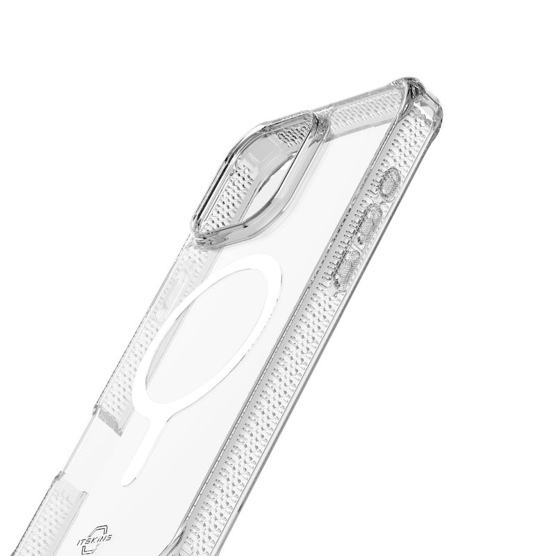 CASE ITSKINS HYBRID R CLEAR MAGSAFE IPHONE 16 PRO M TRANSPARENTE