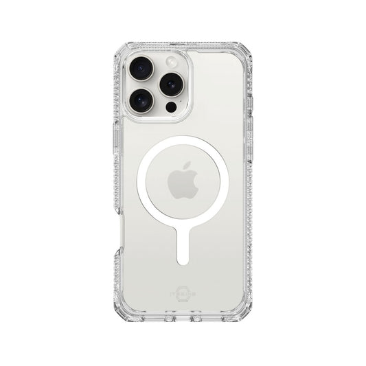 CASE ITSKINS HYBRID R CLEAR MAGSAFE IPHONE 16 PRO TRANSPARENT
