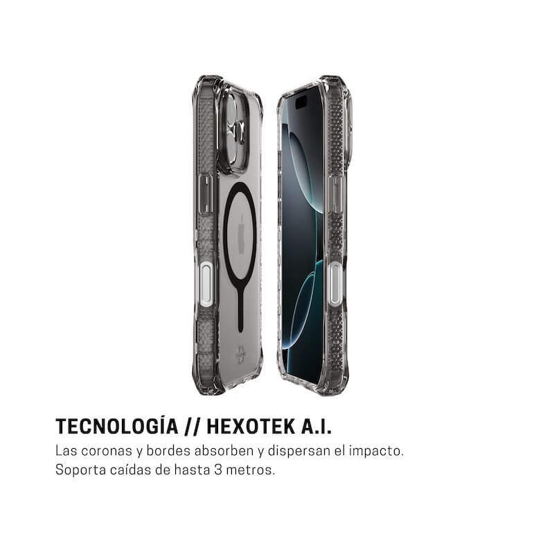 CASE ITSKINS HYBRID R VAPOR MAGSAFE IPHONE 17 SMOK