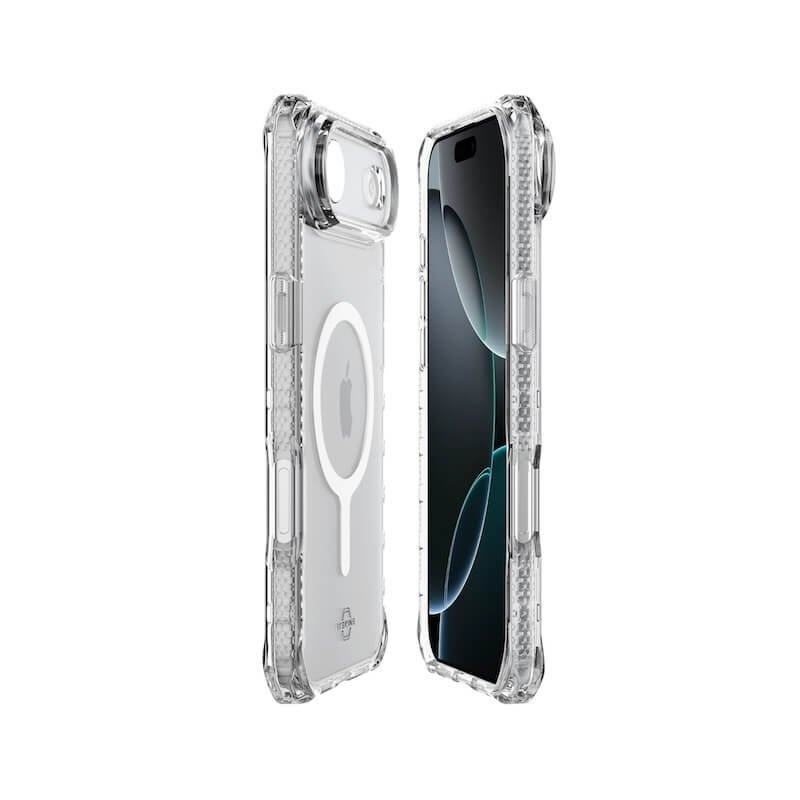 CASE ITSKINS HYBRID R TRANSLUCENT MAGSAFE IPHONE 17 AIR CLEAR