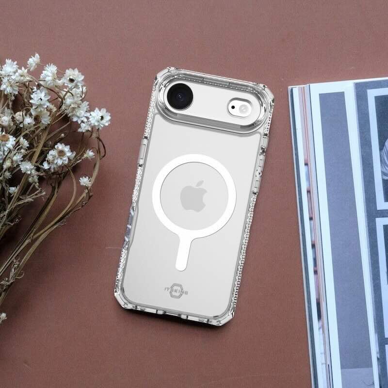 CASE ITSKINS HYBRID R TRANSLUCENT MAGSAFE IPHONE 17 AIR CLEAR