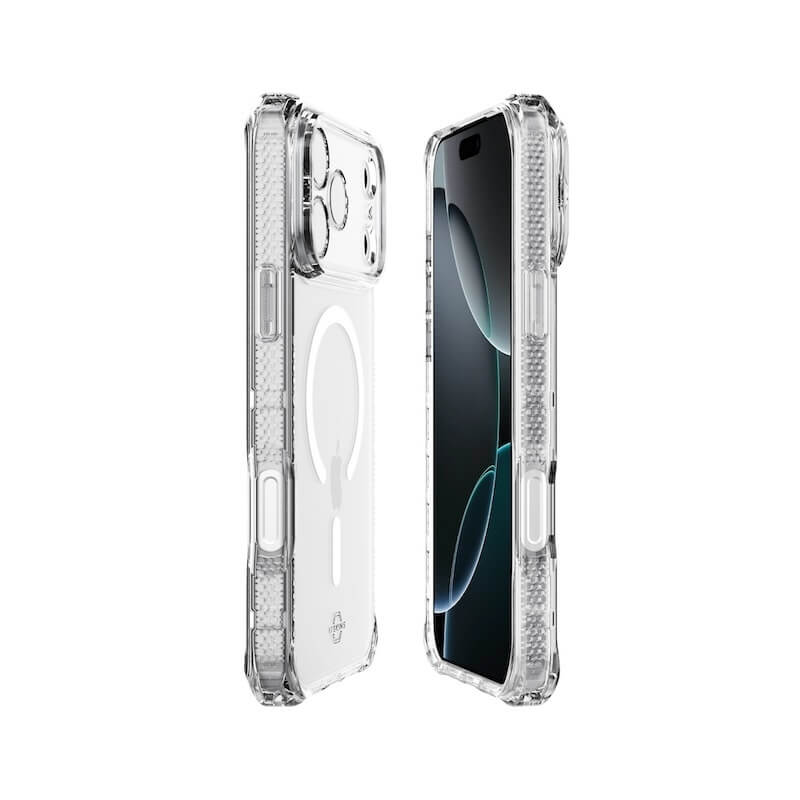 CASE ITSKINS HYBRID R TRANSLUCENT MAGSAFE IPHONE 17 PR CLEAR