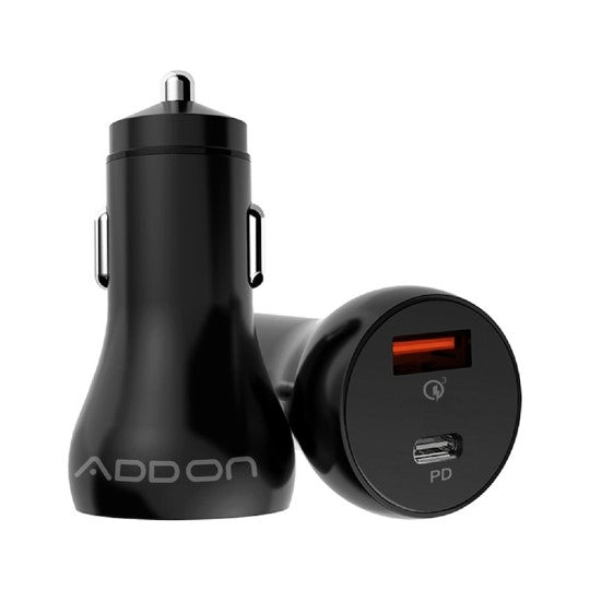 ADAPTADOR ADD ON PARA CARRO 38W USB-A/USB-C