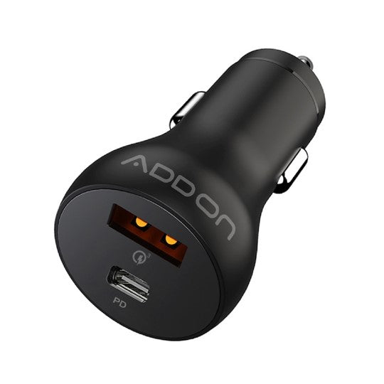 ADAPTADOR ADD ON PARA CARRO 38W USB-A/USB-C