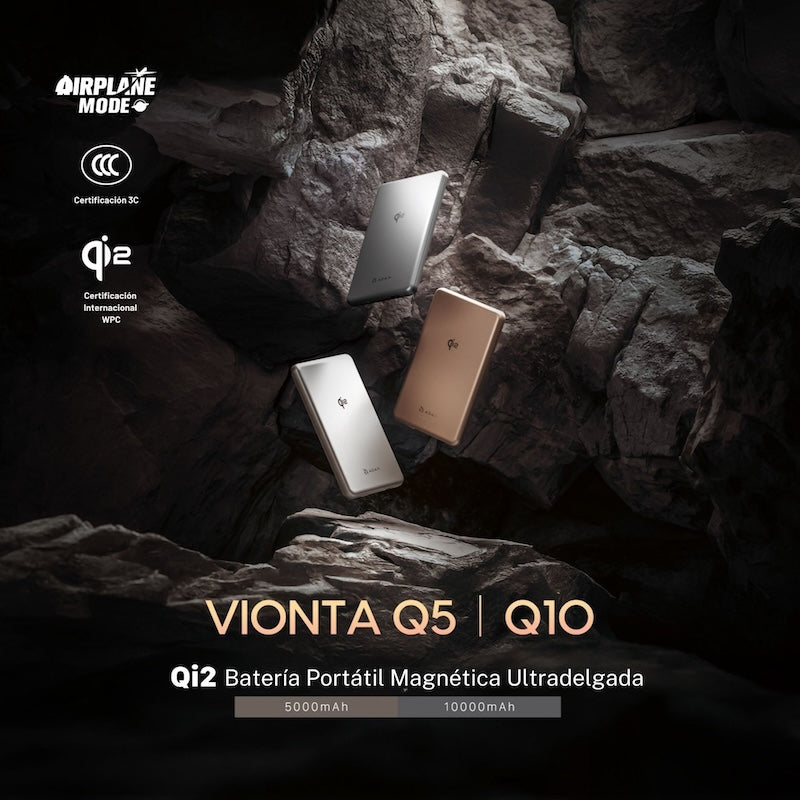 BATERIA ADAM ELEMENTS VIONTA Q10 10000mAh 15W ORANGE