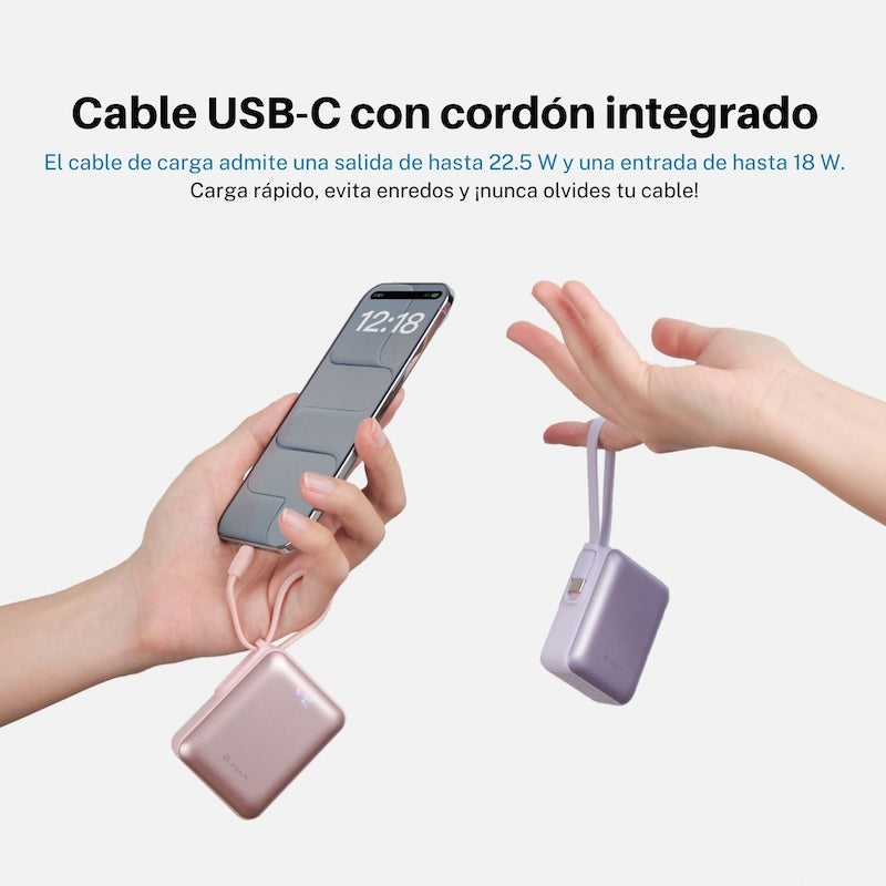 BATERIA ADAM ELEMENTS VIONTA Q 100000mAh ULTRA COMPACT ROSE
