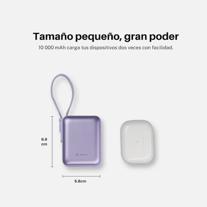 BATERIA ADAM ELEMENTS VIONTA Q 100000mAh ULTRA COMPACT PURPLE