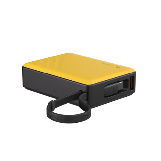 BATERIA ADAM ELEMENTS VIONTA T1 CON CABLE USB-C 10000mAh YELLOW