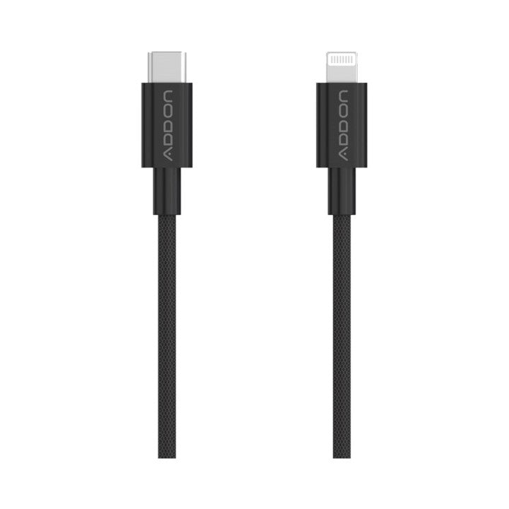 CABLE ADD ON USB-C A LIGHTNING 2M - BLACK