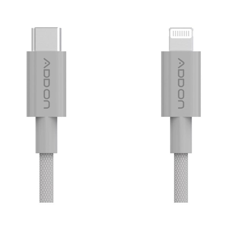 CABLE ADD ON USB-C A LIGHTNING 2M - GREY