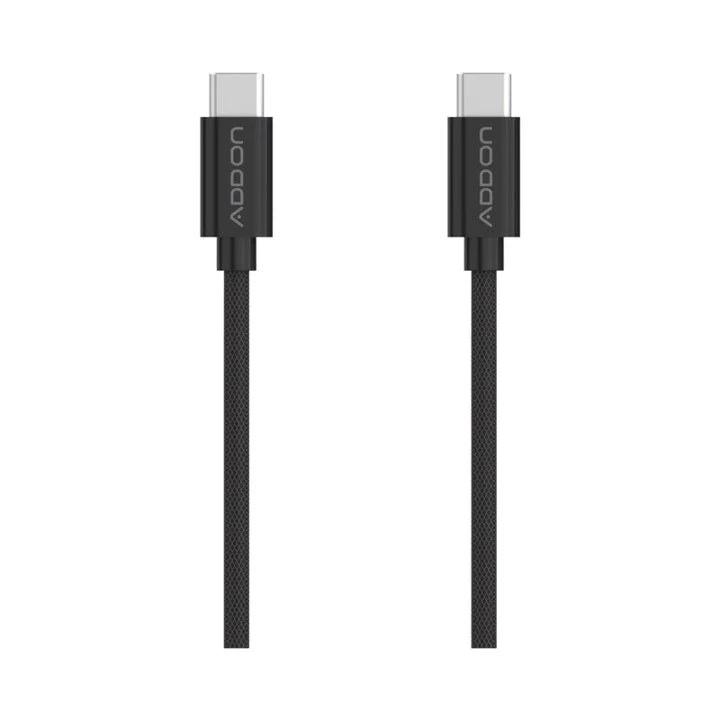 CABLE DE CARGA ADD ON USBA/USBC 2M - BLACK