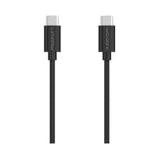 CABLE DE CARGA ADD ON USBA/USBC 2M - BLACK
