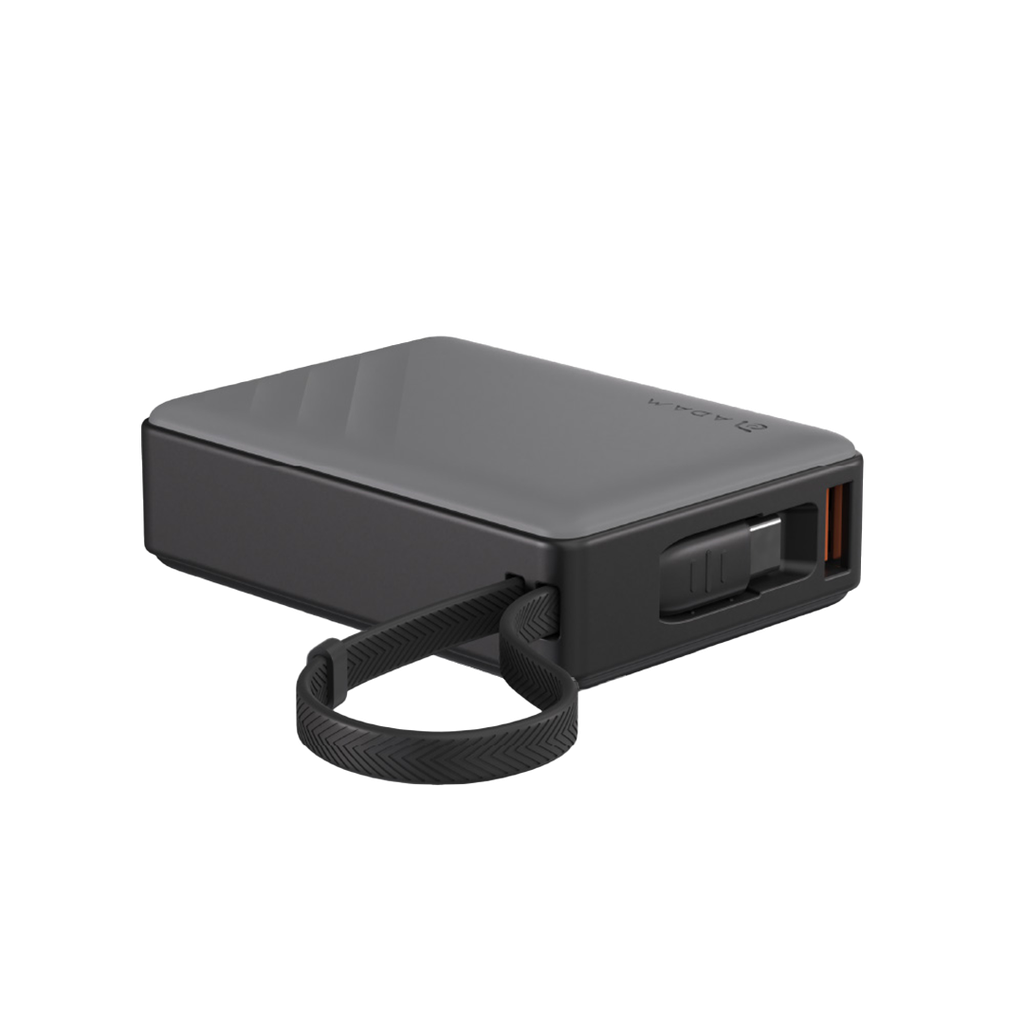 BATERIA ADAM ELEMENTS 30W GRAVITY 10000 mAh CABLE USB-C GREY