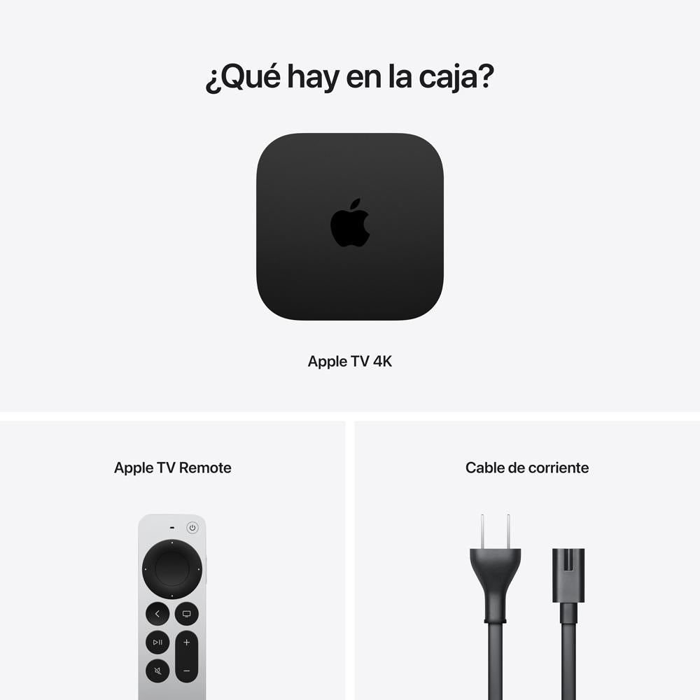 Apple TV 4K (Wi‑Fi + Ethernet) con 128 GB