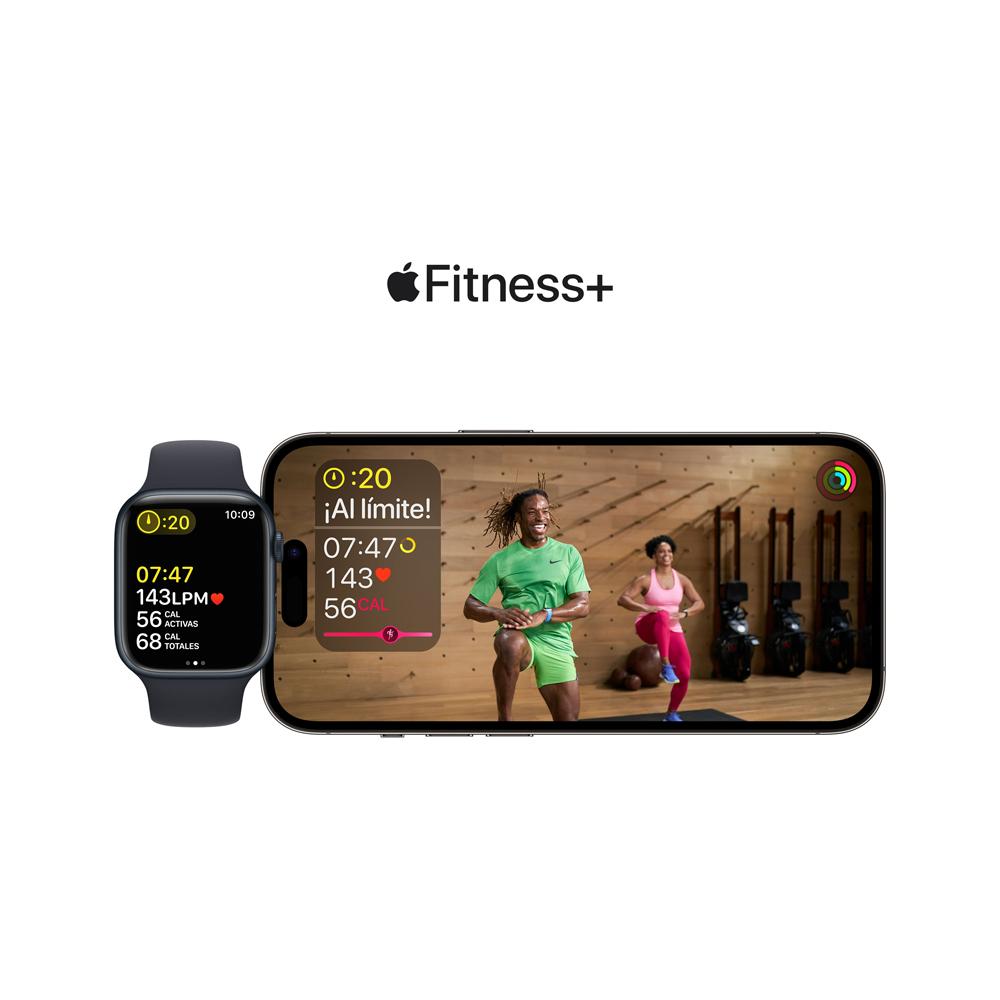 Apple Watch SE (GPS) - Caja de aluminio en blanco estrella de 44 mm - Correa deportiva blanco estrella - Talla única