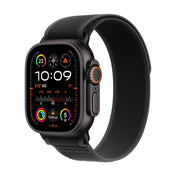 Apple Watch Ultra 2 GPS + Cellular • Caja de titanio negro de 49 mm • Correa Trail negra - S/M