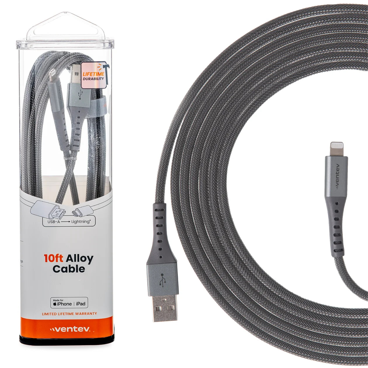 CHARGESYNC ALLOY LIGHTN CABLE STEEL 4 FT