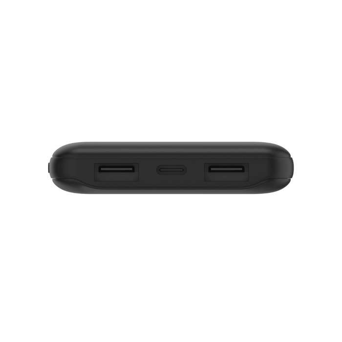 10K Power Bank USB-A & C 15W BLACK