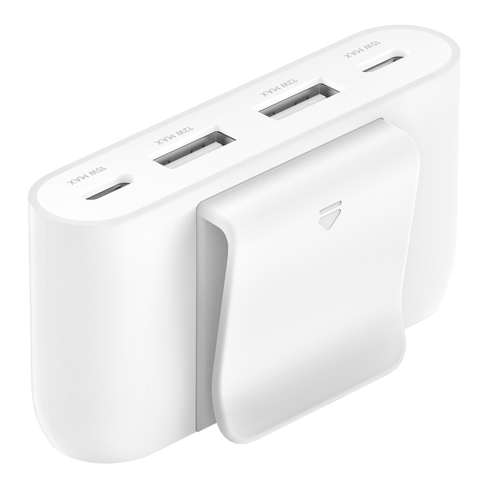 Belkin 2M 4 Port Rockstar Power Extender WH