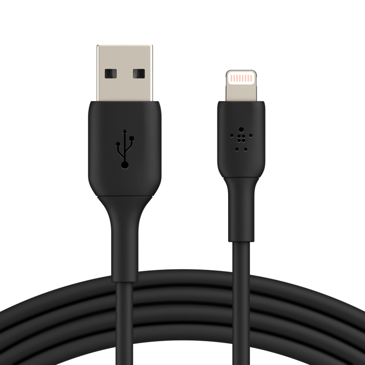 CABLE BELKIN USB-A A LIGHTNING 1M - BLACK