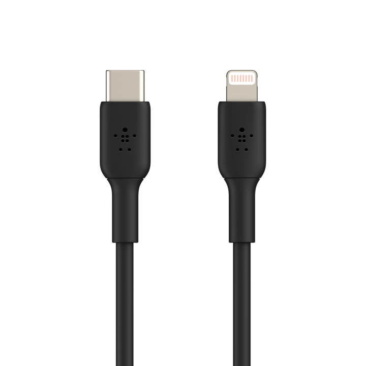 CABLE BELKIN USB-C A LIGHTNING 1M - BLACK