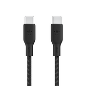 Cable Belkin trenzado de USB-CT a USB-C de 2M  - Negro