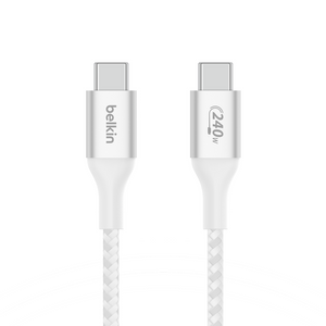 CABLE BELKIN USB-C A USB-C 240W 2M - WHITE