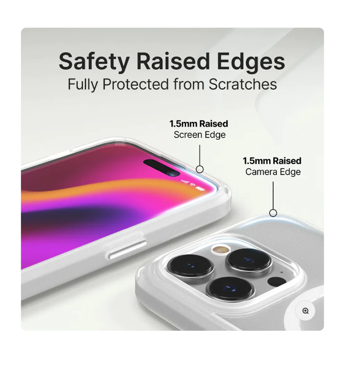 Case Catalyst Influence con Magsafe para iPhone 15 Pro Max - Transparente