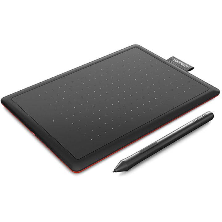 Tablet One by Wacom Small  - Creative Pen - (pequeña) - Negro/Rojo