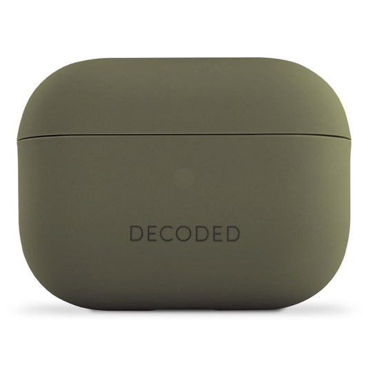 DECODED CASE EN SILICONA LIQUIDA AIRPODS PRO 2GEN /1GEN OLIVA