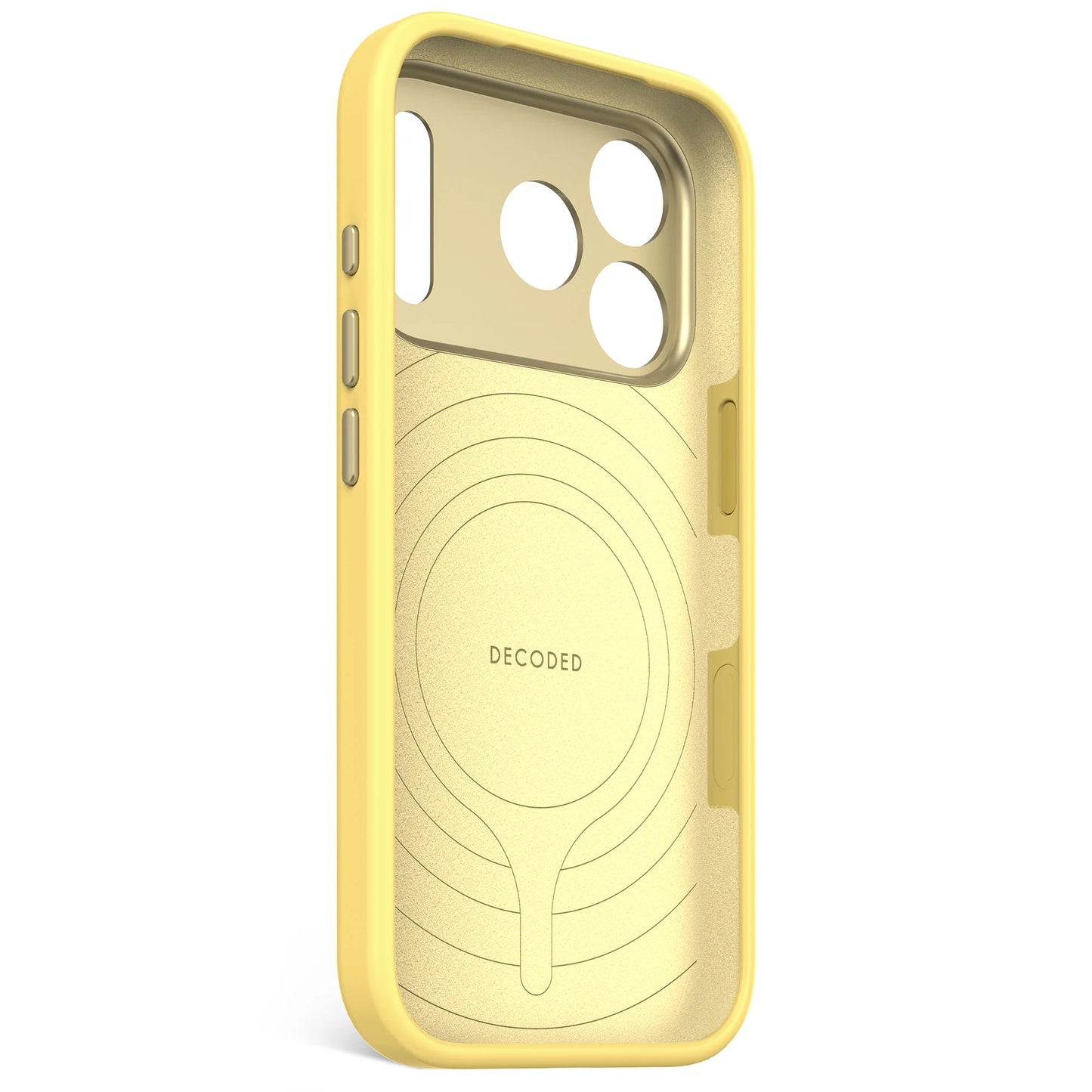 CASE DECODED SILICONE IPHONE 17 PRO YUMA YELLOW