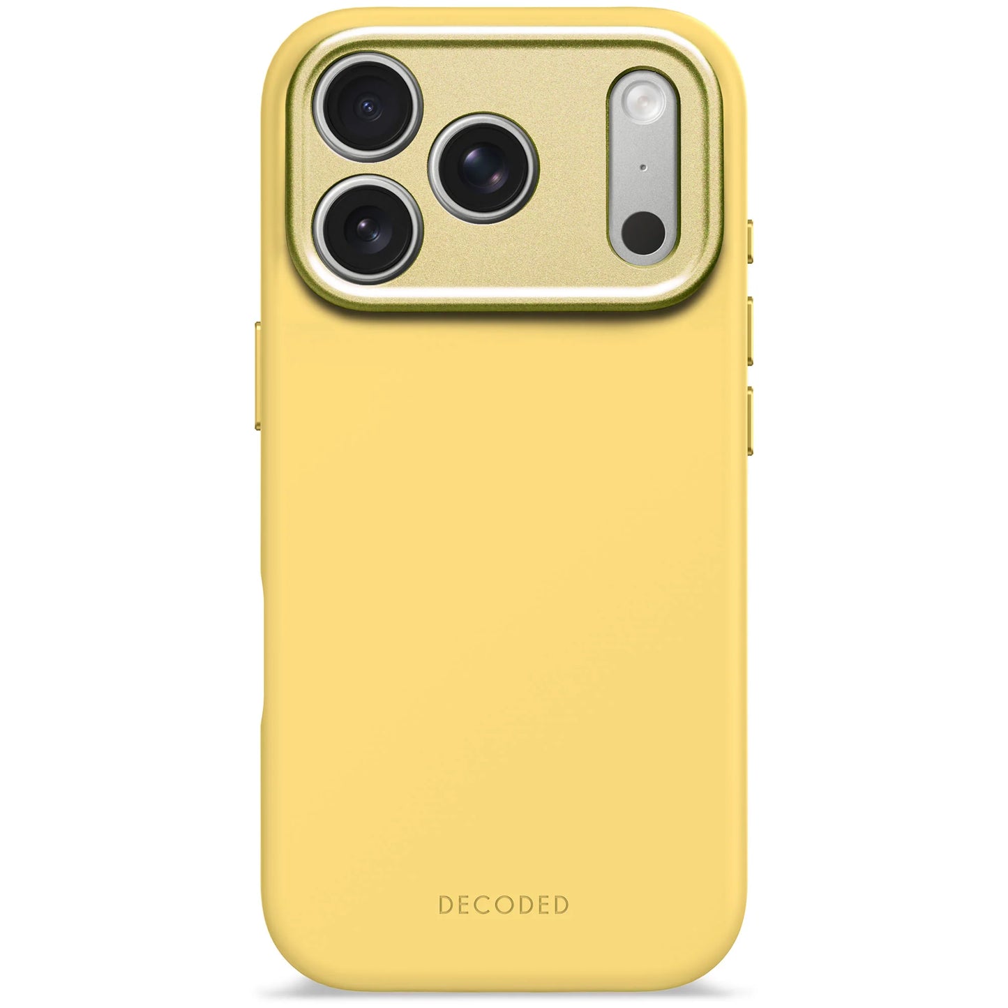 CASE DECODED SILICONE IPHONE 17 PRO YUMA YELLOW