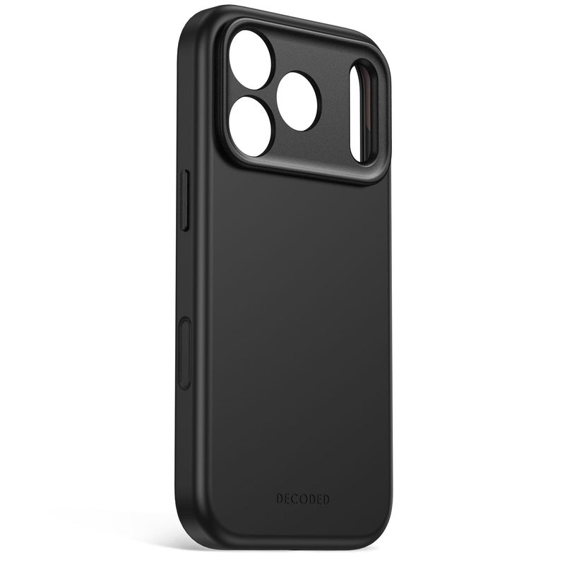 CASE DECODED SILICONE IPHONE 18 PRO CARBON BLACK