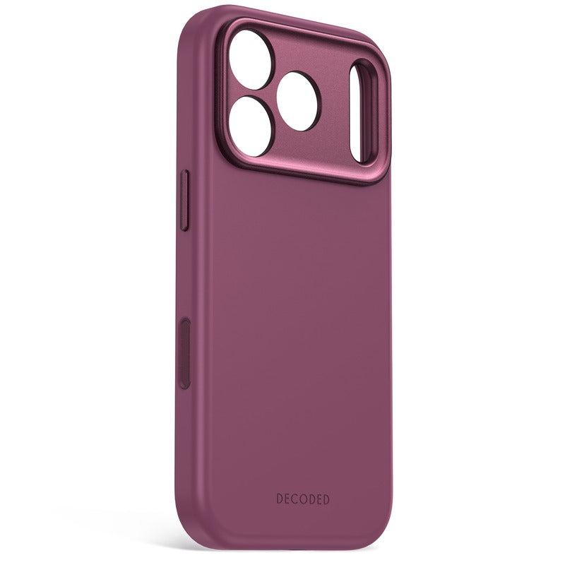 CASE DECODED SILICONE IPHONE 18 PRO PLUM