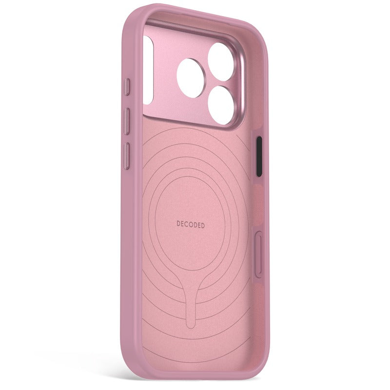 CASE DECODED SILICONE IPHONE 18 PRO ROSE QUARTZ