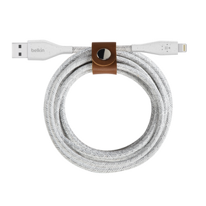 CABLE BELKIN USB-A A LIGHTNING DURATEK 3M - WHITE