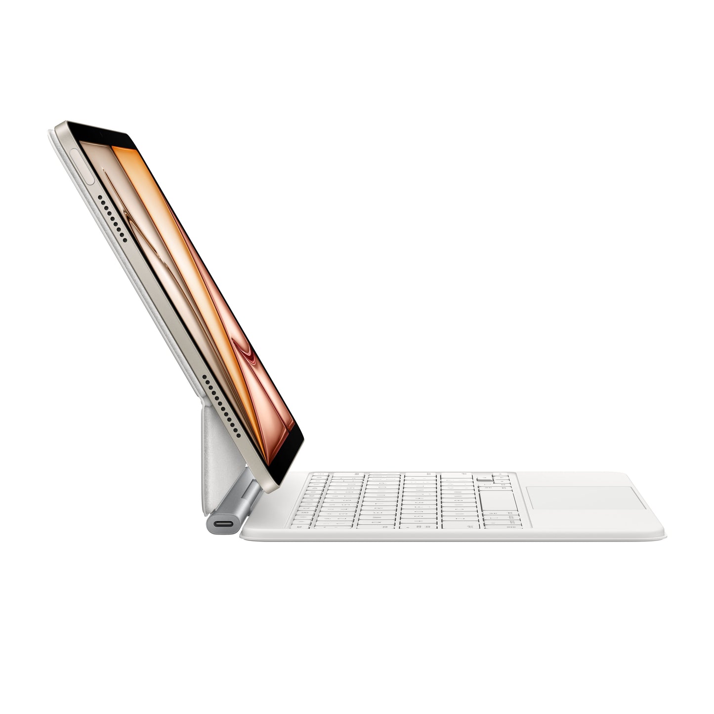 Magic Keyboard para el iPad Air de 11 pulgadas (M3) – Español (América Latina) – Blanco