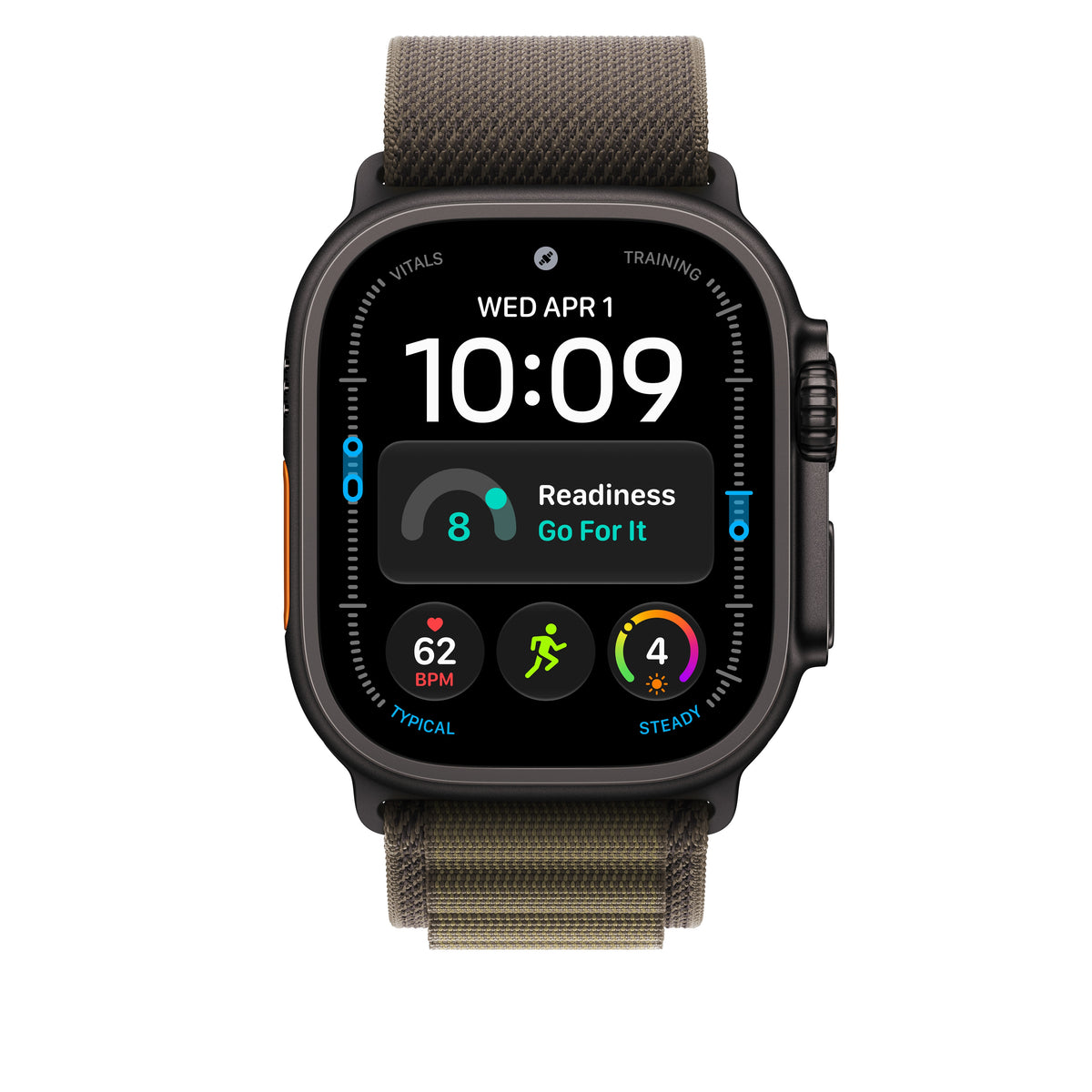 49mm-dark-olive-alpine-loop-small-black-titanium-finish_MKDW4ref_AV2