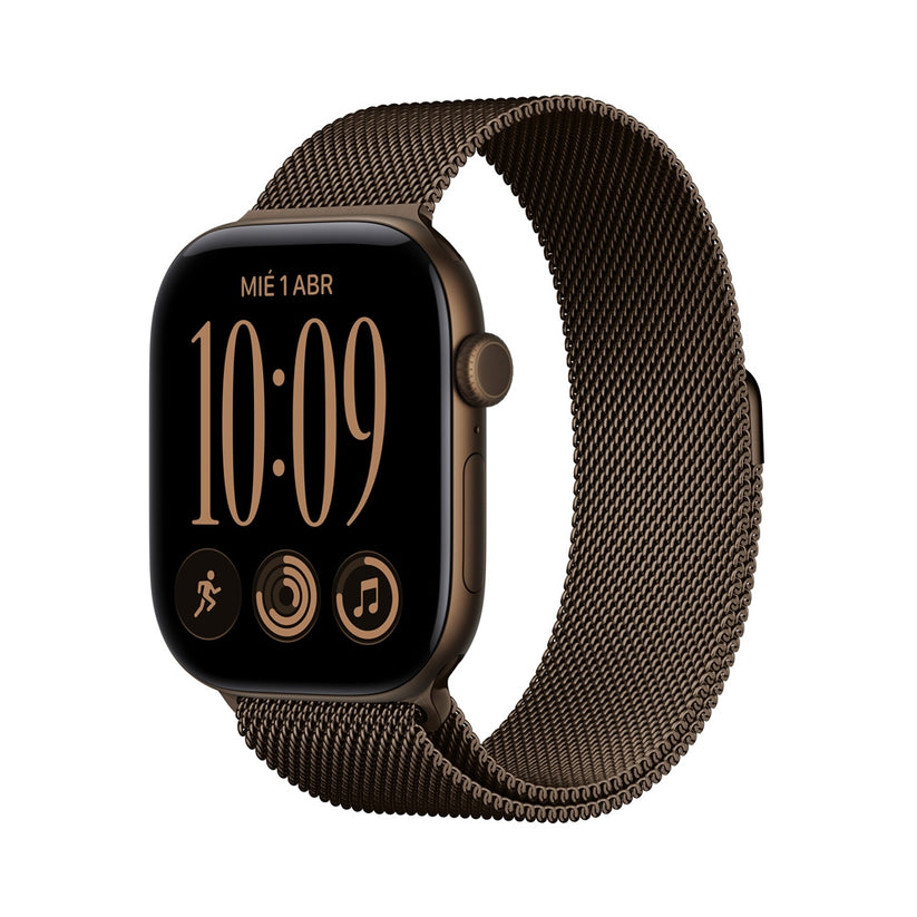 Apple_Watch_Series_12_46mm_GPS_Dark_Bronze_Aluminum_Milanese_Loop_Dark_Bronze_PDP_Image_Position_1__LAES