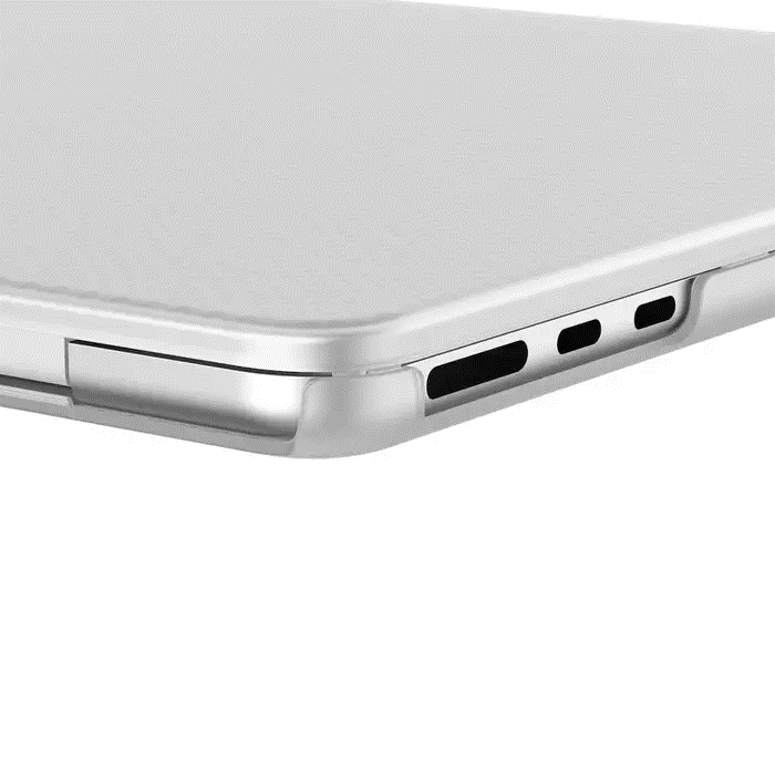 Carcasa Rigida INCASE DOTS Para MacBook 13 M2 – Transparente