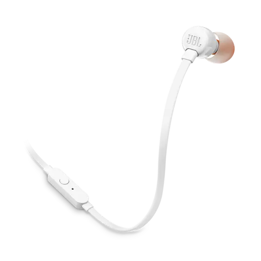 AUDIFONOS JBL TUNE 110 IN EAR 3.5 MM WHITE