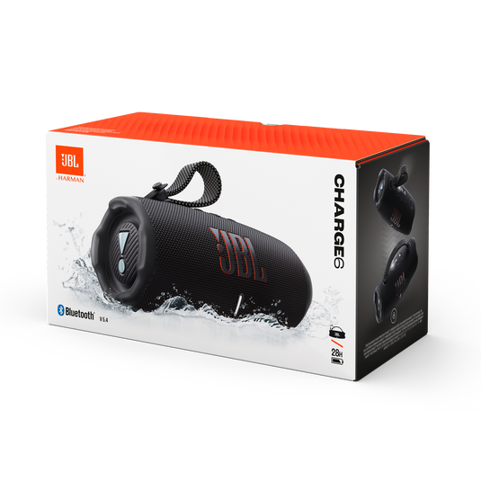 SPEAKER JBL CHARGE 6 PORTABLE BLUETOOTH BLACK