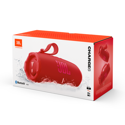 SPEAKER JBL CHARGE 6 PORTABLE BLUETOOTH RED