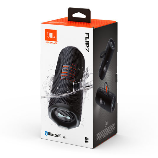 SPEAKER JBL FLIP 7 PORTABLE BLUETOOTH BLACK