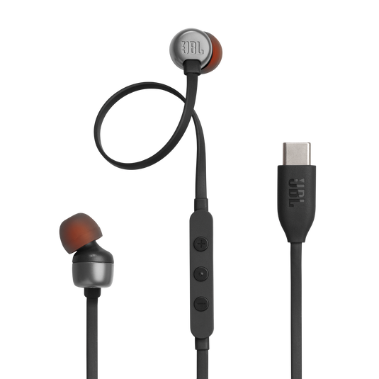 AUDIFONOS JBL TUNE 310C IN EAR USBC BLK