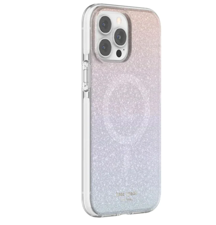 Case KATE SPADE NY MAGSAFE Para iPhone 13 Pro Max –  Glitter/Rosa